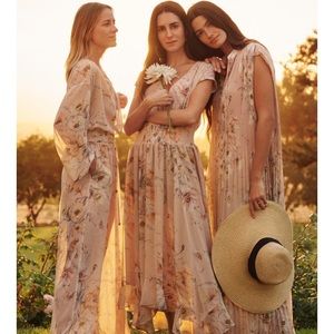 H&M Conscious collection S/S 2019 Floral dress sz4